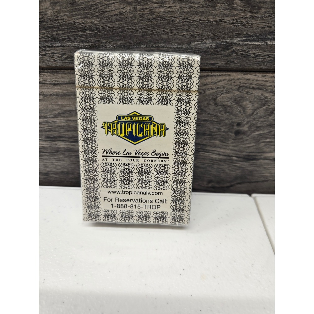 Tropicana Las Vegas Hotel Casino Playing Cards Sealed Vintage Memorabilia New